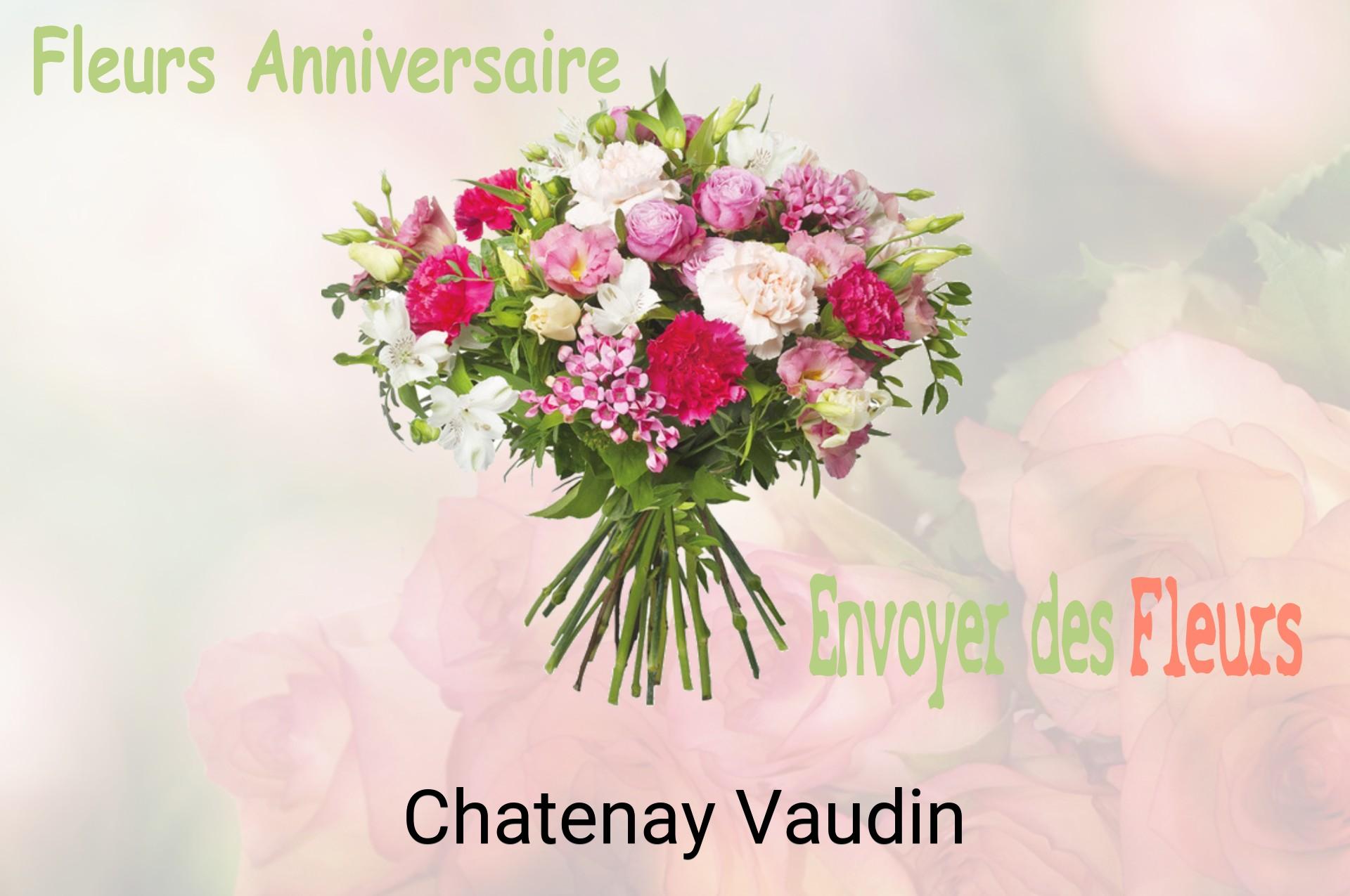 Bouquet de fleurs d’anniversaire livré à Chatenay-Vaudin