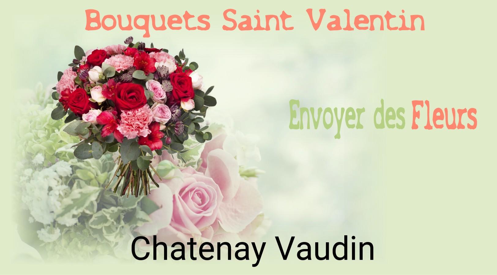 Roses de Saint-Valentin livrées à Chatenay-Vaudin